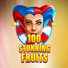 Logo of 100 Stunning Fruits from SYNOT Games at MrPacho Casino