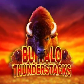 Official Slots logo: Buffalo Thunderstacks by Amatic Industries at MrPacho Casino