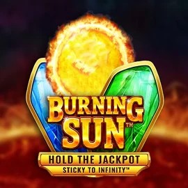 Burning Sun slot logo by Wazdan at MrPacho CasinoBurning Sun