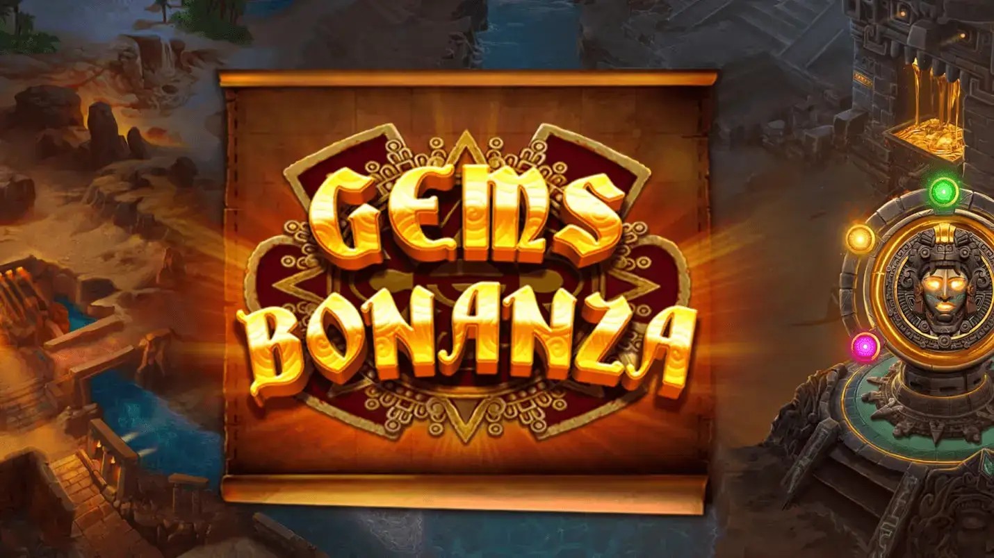 Gems Bonanza logo – Slots by Pragmatic Play at MrPacho Casino