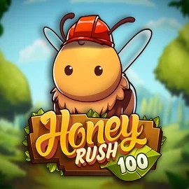 Honey Rush 100 casino game by Play'n GO – featured logo at MrPacho Casino