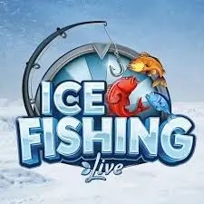 Ice Fishing Live by Evolution, showcased at mr-pachocasino.gr – game logo