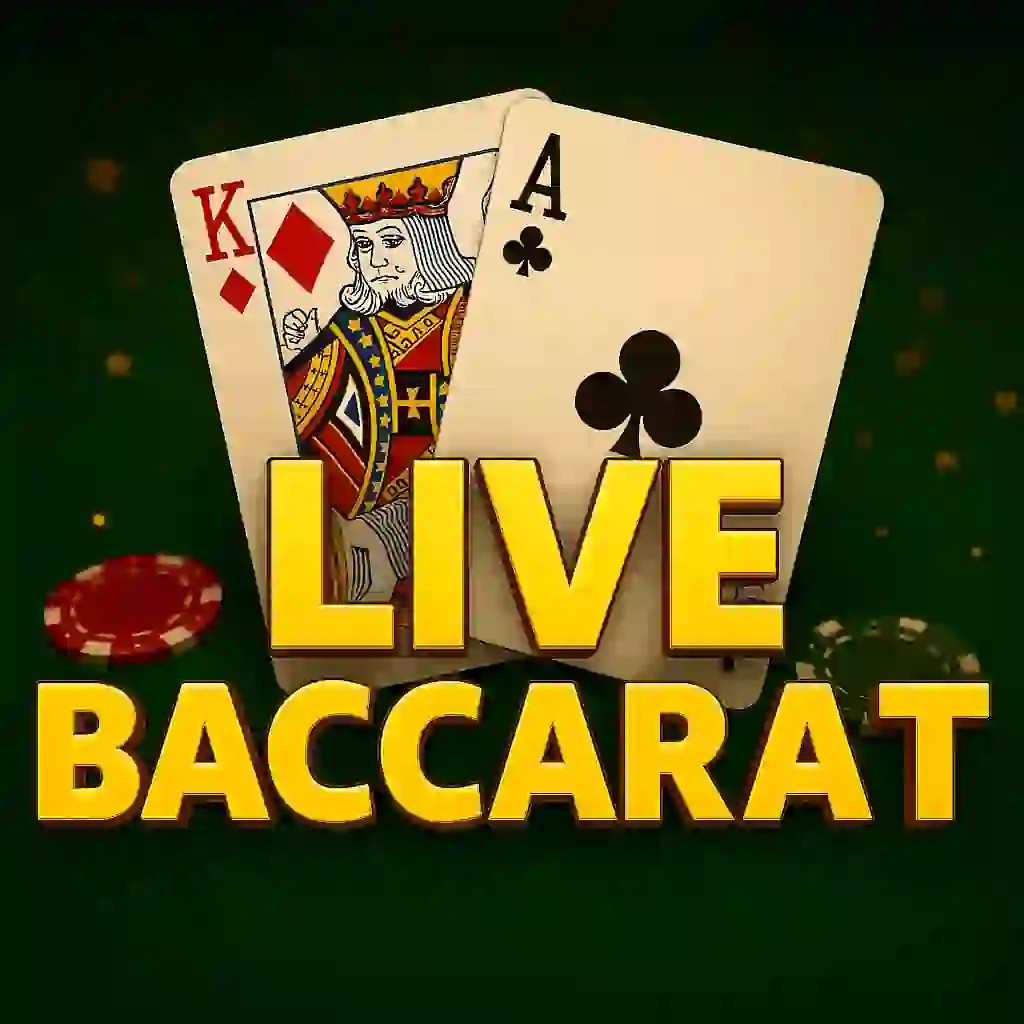 Official Live Casino logo: Live Baccarat by Evolution at MrPacho Casino