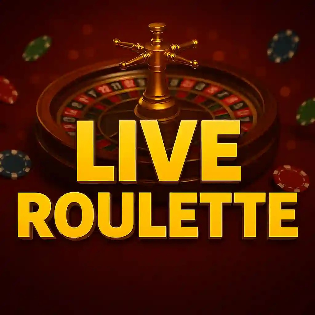 Live Roulette game by Evolution – logo hosted on MrPacho Casino