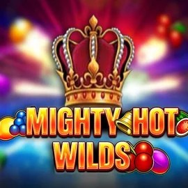 Mighty Hot Wilds online game logo by Inspired Gaming on mr-pachocasino.gr