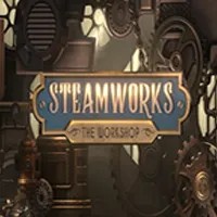 Logo of Steamworks The Workshop from Peter & Sons at MrPacho Casino