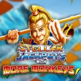 Enjoy Stellar Jackpots with More Monkeys by Lightning Box Game – logo hosted on mr-pachocasino.gr