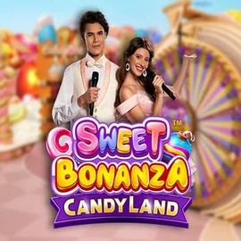 Sweet Bonanza Candy Land Live slot logo by Pragmatic Play at MrPacho Casino